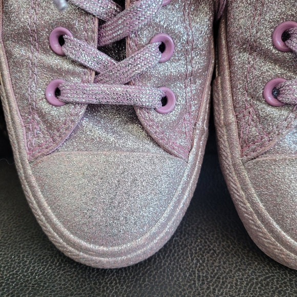 Pink Glitter Converse - Picture 4 of 9